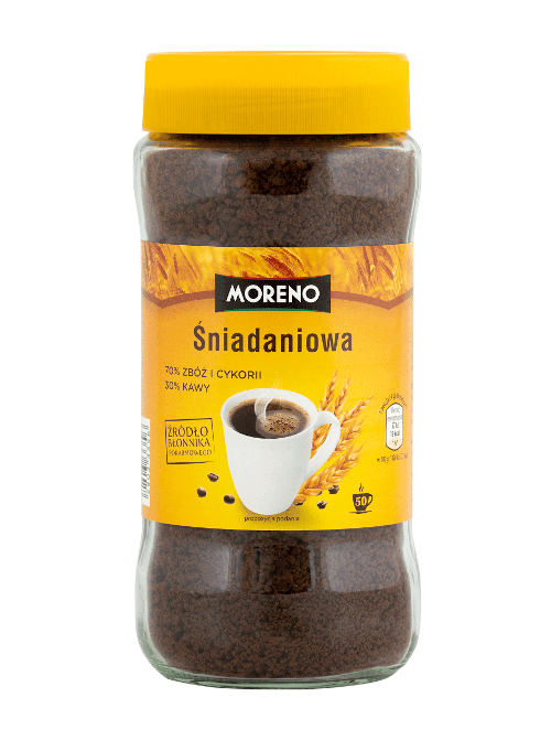 Zdjęcie produktu: Moreno - Kawa rozpuszczalna - zbożowa - Śniadaniowa