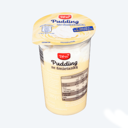 Zdjęcie produktu: Ursi - Pudding z bitą śmietaną - różne smaki 200g