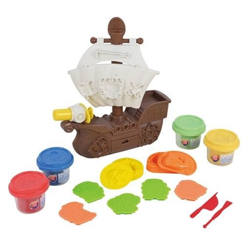 Zdjęcie produktu: One Two Fun - Zestaw ciastolina okręt piracki