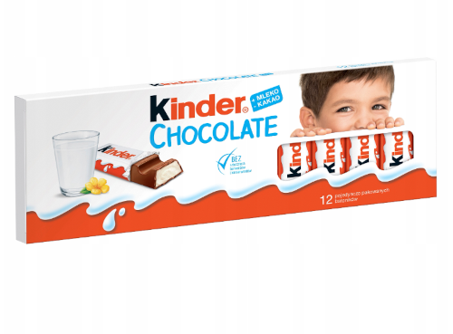 Zdjęcie produktu: Ferrero Kinder CHOCOLATE T12 150g