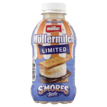 Zdjęcie produktu: Müller Müllermilch Napój mleczny o smaku prażonych pianek i czekoladowego ciastka 400 g