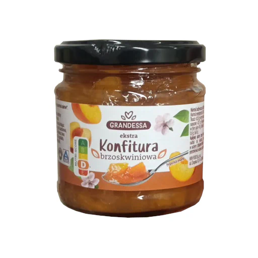 Zdjęcie produktu: Grandessa - konfitura brzoskwiniowa 220g