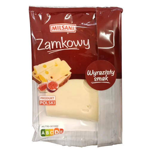 Zdjęcie produktu: MILSANI - Ser zamkowy typu ementalrskiego - plastry 135g