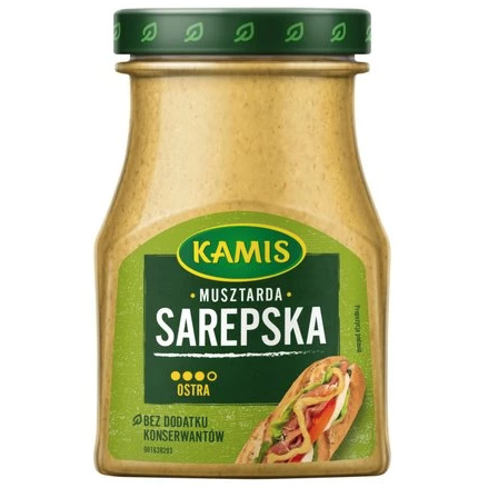 Zdjęcie produktu: Kamis Musztarda sarepska 185 g