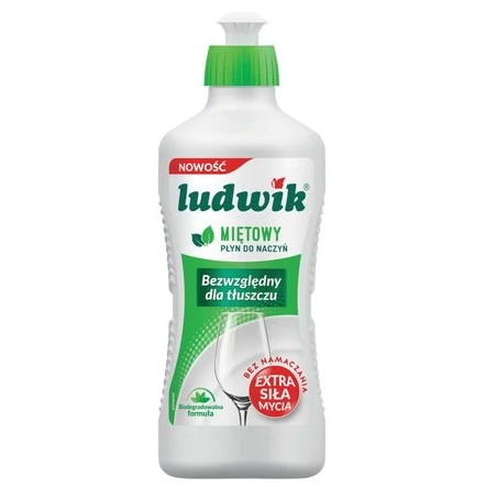 Zdjęcie produktu: LUDWIK Płyn do mycia naczyń- miętowy 450 ml