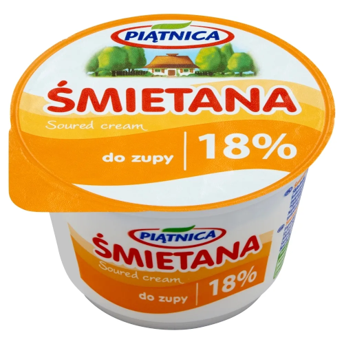 Zdjęcie produktu: Piątnica Śmietana do zupy 18% 200 g