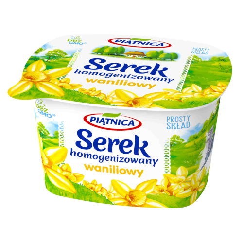 Zdjęcie produktu: Piątnica Serek homogenizowany waniliowy 150 g