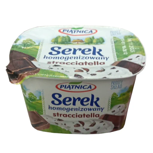 Zdjęcie produktu: Piątnica Serek homogenizowany stracciatella 150 g