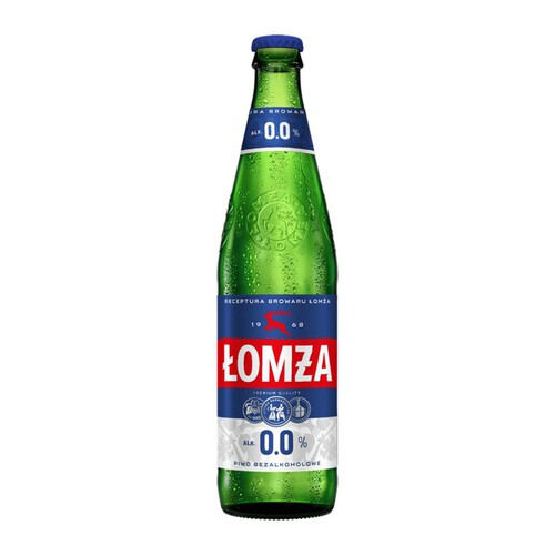 Zdjęcie produktu: Łomża Piwo jasne bezalkoholowe 500 ml