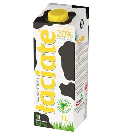 Zdjęcie produktu: Łaciate Mleko UHT 2,0 % 1 l