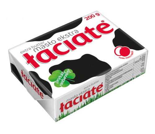 Zdjęcie produktu: Masło Łaciate ekstra 200 g