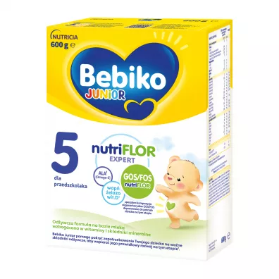 Zdjęcie produktu: BEBIKO Junior 5 Odżywcza formuła na bazie mleka dla przedszkolaka 600 g