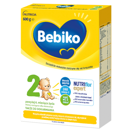 Zdjęcie produktu: BEBIKO 2 Mleko następne dla niemowląt powyżej 6. miesiąca życia 600 g