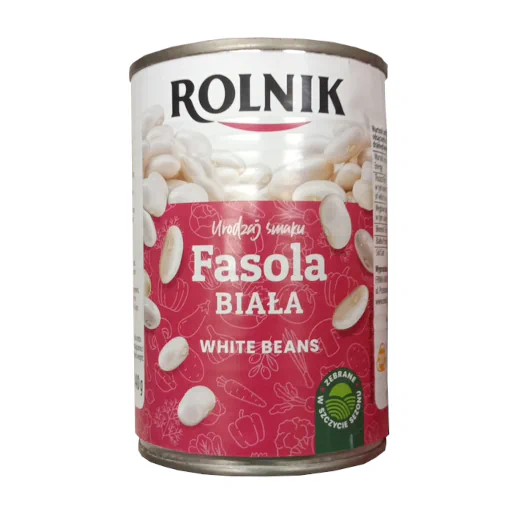 Zdjęcie produktu: ROLNIK Fasola biała 400/240 g