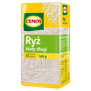 Zdjęcie produktu: Cenos Ryż biały długi 500 g