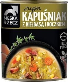 Zdjęcie produktu: Męska rzecz - zupa kapuśniak z kiełbasą i boczkiem 810g