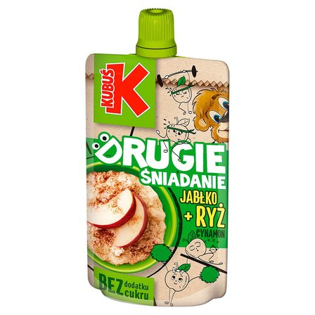 Zdjęcie produktu:  Kubuś Drugie śniadanie Mus jabłko + ryż cynamon 100 g