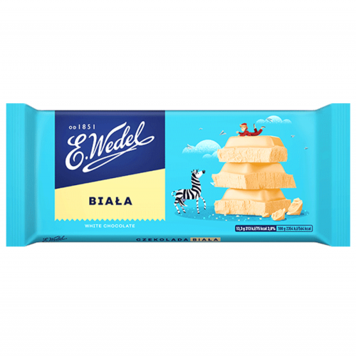 Zdjęcie produktu: E. Wedel Czekolada biała 80 g