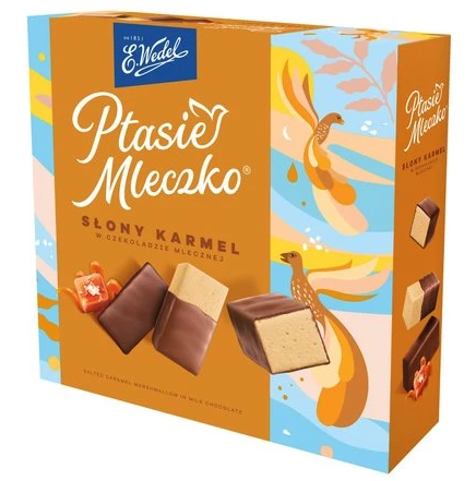 Zdjęcie produktu: E. Wedel - Ptasie Mleczko - Słony Karmel 340 g