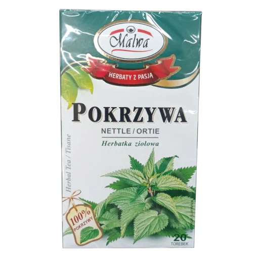 Zdjęcie produktu: MALWA Herbatka ziołowa pokrzywa (20 tb.) 30 g