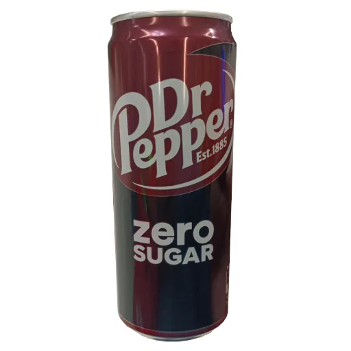 Zdjęcie produktu: Dr Pepper Zero Sugar Napój gazowany o smaku owocowym 330ml