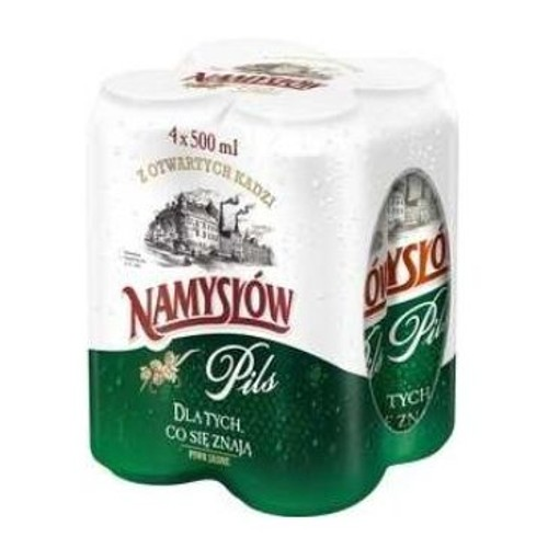 Zdjęcie produktu: Piwo Namysłów - 4pak - puszki 500 ml