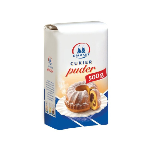 Zdjęcie produktu: 	DIAMANT - Cukier puder 0.5kg
