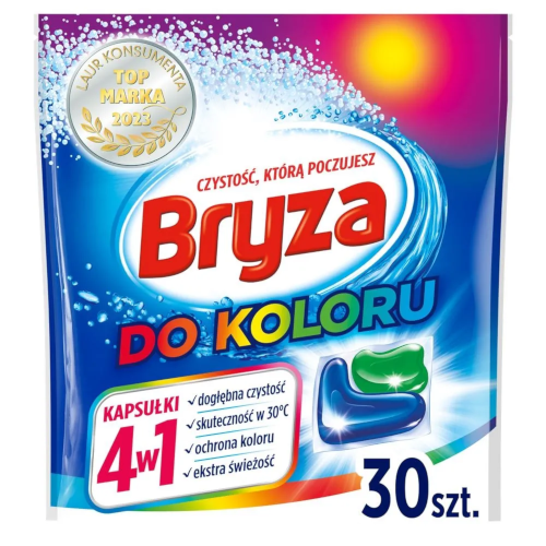 Zdjęcie produktu: Bryza 4w1 Kapsułki do prania do koloru 600 g (30 prań)