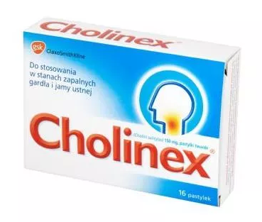 Zdjęcie produktu: CHOLINEX, 16 pastylek do ssania