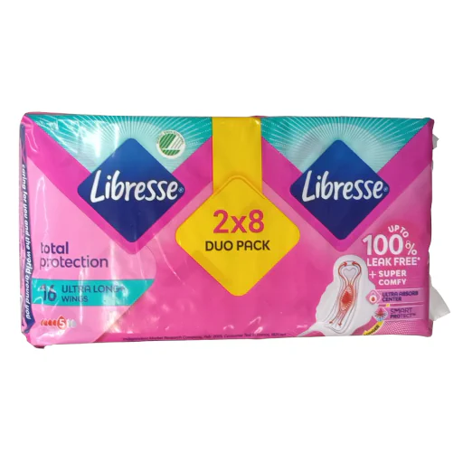 Zdjęcie produktu: Libresse classic podpaski long wing 5 krople 2x8 szt.