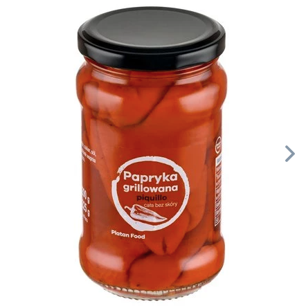 Zdjęcie produktu: PELLI Papryka grillowana (cała bez skóry) 314ml