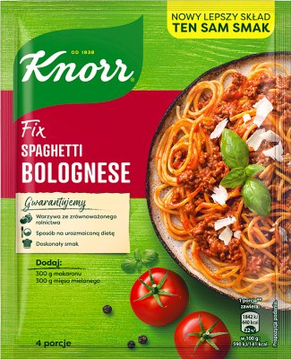 Zdjęcie produktu: KNORR Fix Spaghetti Bolognese 41 g