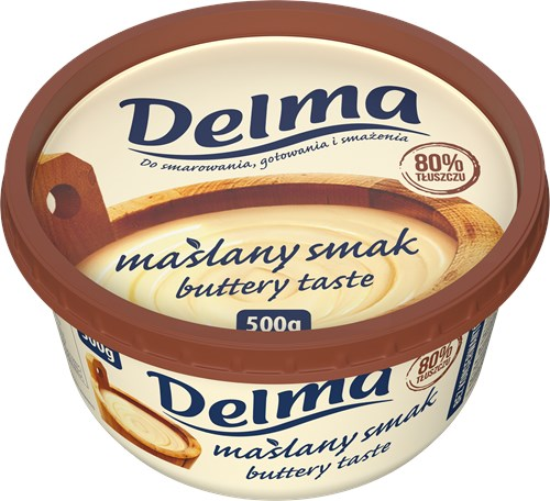 Zdjęcie produktu: margaryna delma extra maslany smak 450g