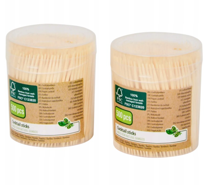 Zdjęcie produktu: WYKAŁACZKI BAMBUSOWE 1000 szt